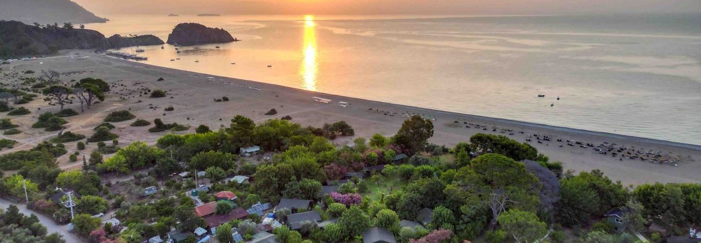 Urlaub in der T�rkei am Strand von Cirali